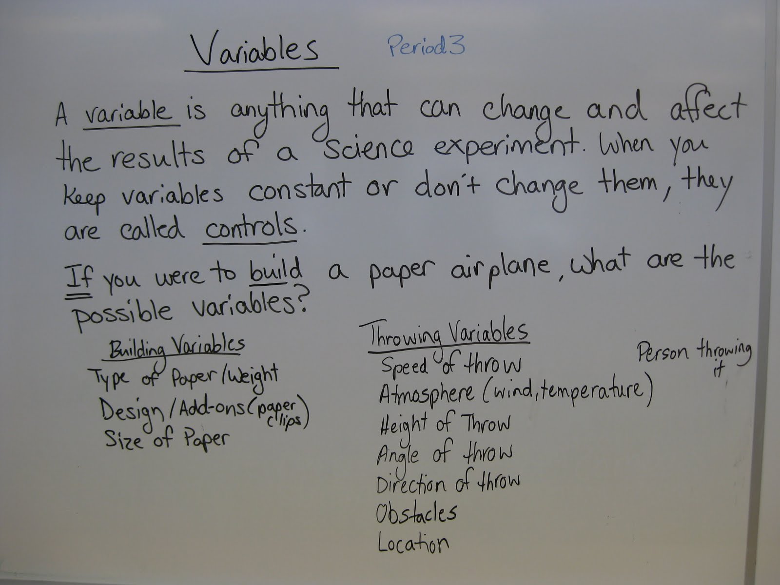 What did we do today?: 2011-09-11