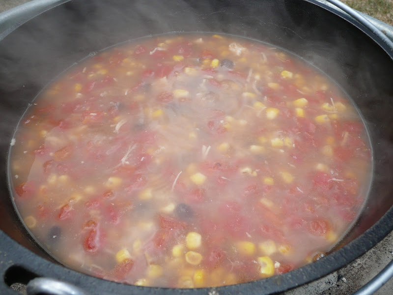 Everyday Dutch Oven Six Can Chicken Tortilla Soup
