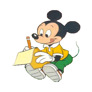 Oferta Disney USA 2023 Mickey+Mouse+escribiendo