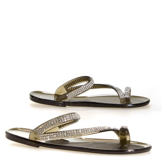 bamboo jelly sandals