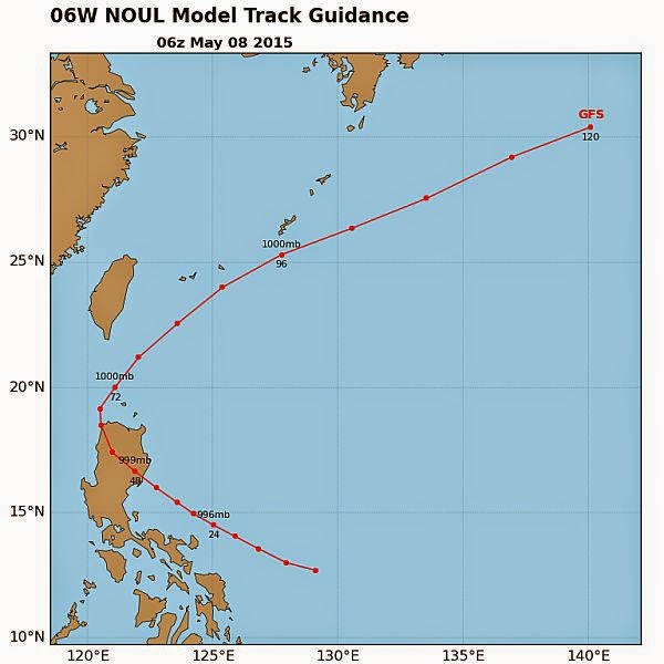 XWF weather track typhoon noul dodong philippines may 2015