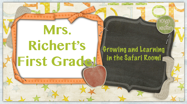 Mrs. Richert's First Grade Safari