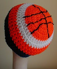 Basket Ball Hat (Beanie) Choose your team colors