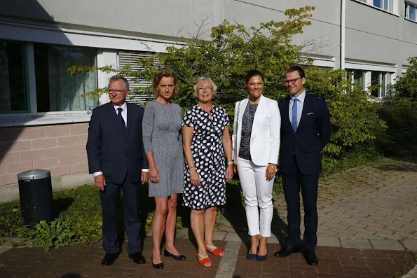 Crown Princess Victoria of Sweden and Prince Daniel of Sweden visited Swetox (Swedish Toxicology Sciences Research Center)