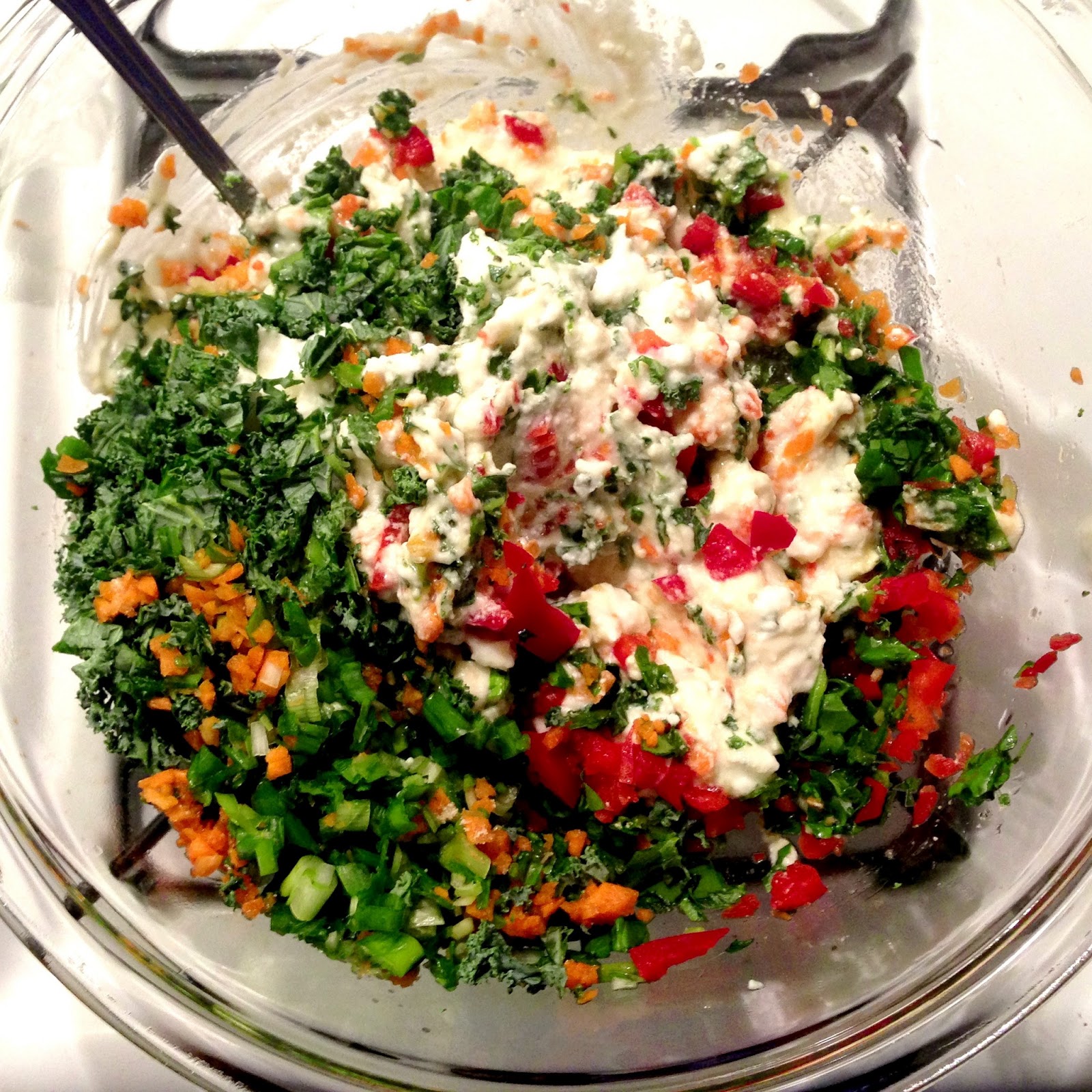 The Curious Lark Trader Joe's Spinach & Kale Greek Yogurt Dip recipe