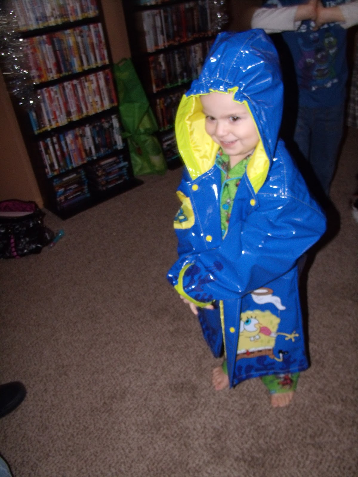 A Lucky Ladybug Kidorable Spongebob Rain Coat Review