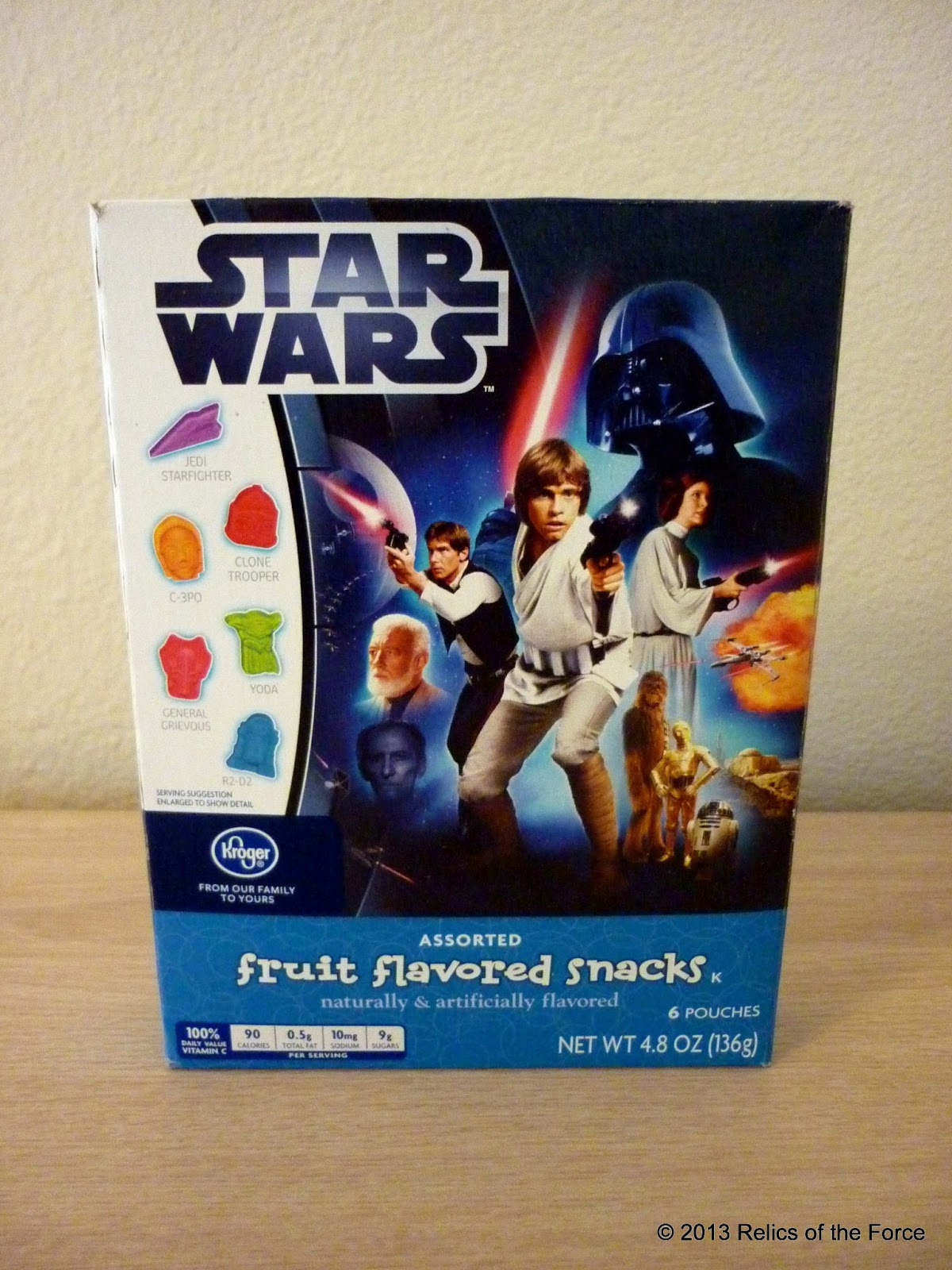 Relics of the Force Star Wars Fruit Flavored Snacks