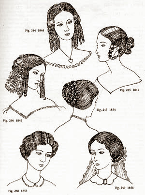 mina harker peinados victorianos