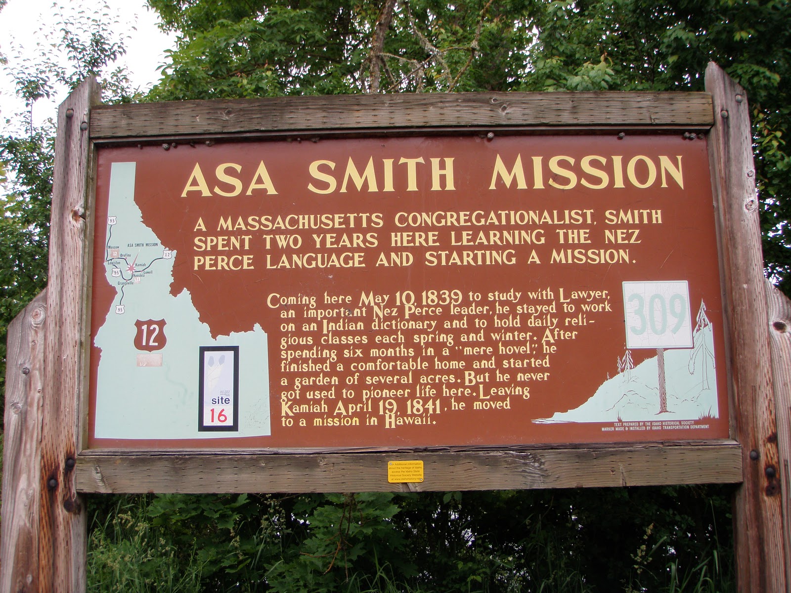Lone Rider Pedals Lewiston, ID to Winchester, ID 40 miles