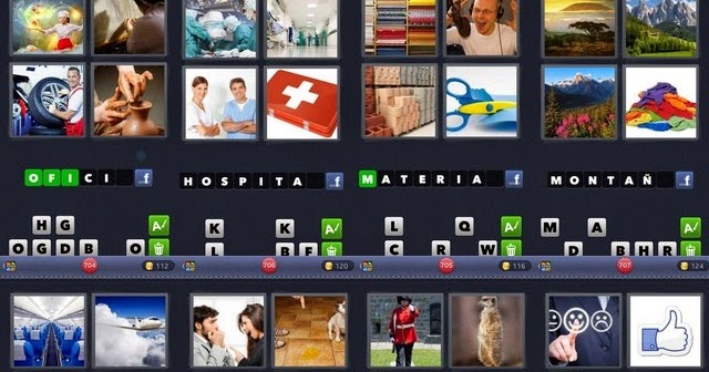 Respuesta Juego 4 Fotos 1 Palabra Nivel 700, 701, 702, 703, 704, 705