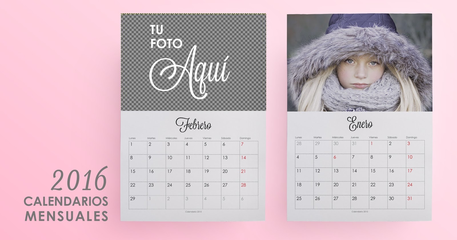 calendario 2016 personalizado con tus fotos gratis calendario para imprimir gratis 2015