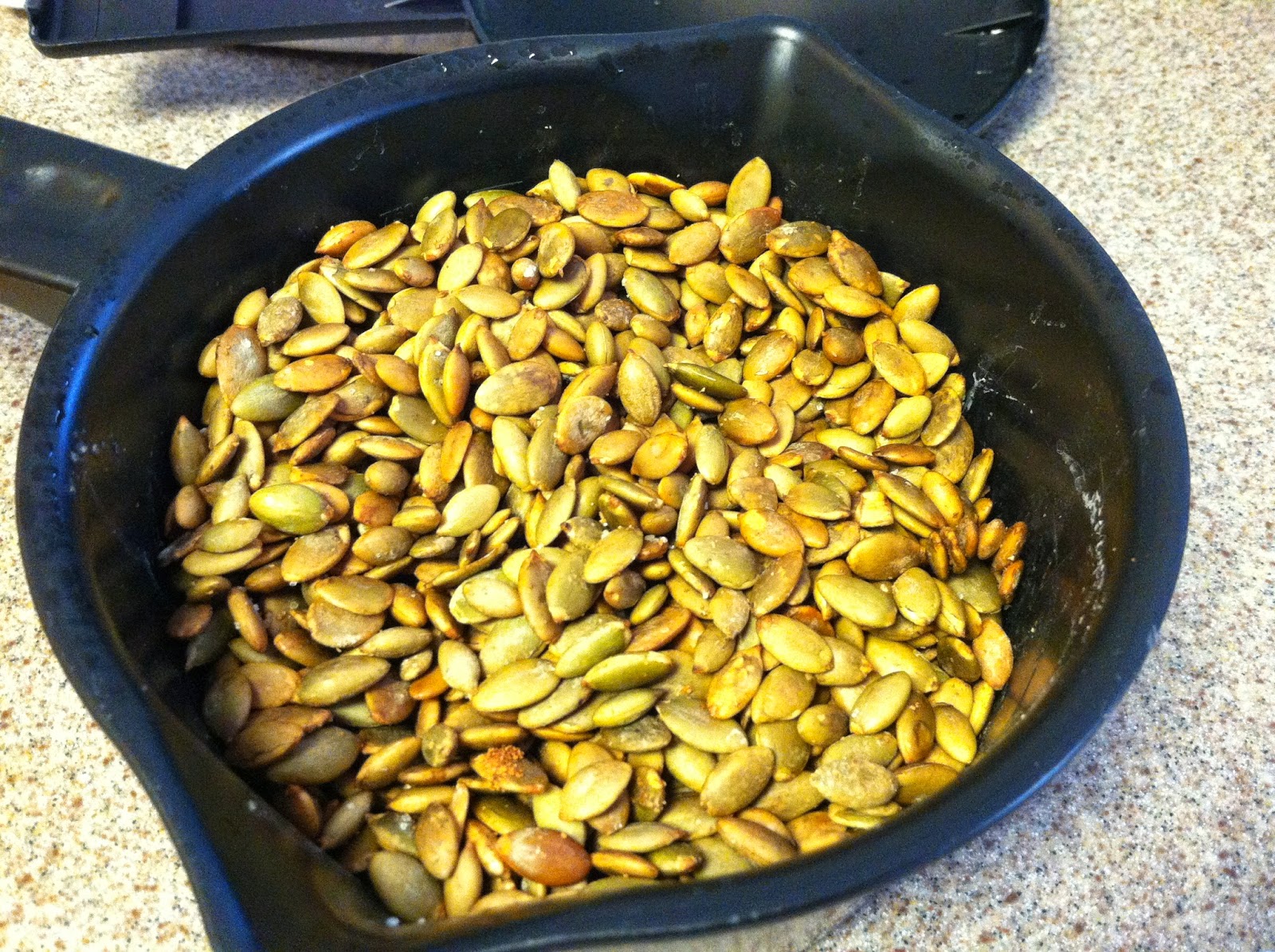 No apologies glutenfree Microwavetoasted Pumpkin Seeds a family