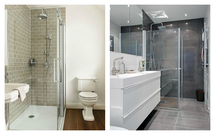 Cuartos de baño sin bañera: fotos de cuartos baño diseños con ...