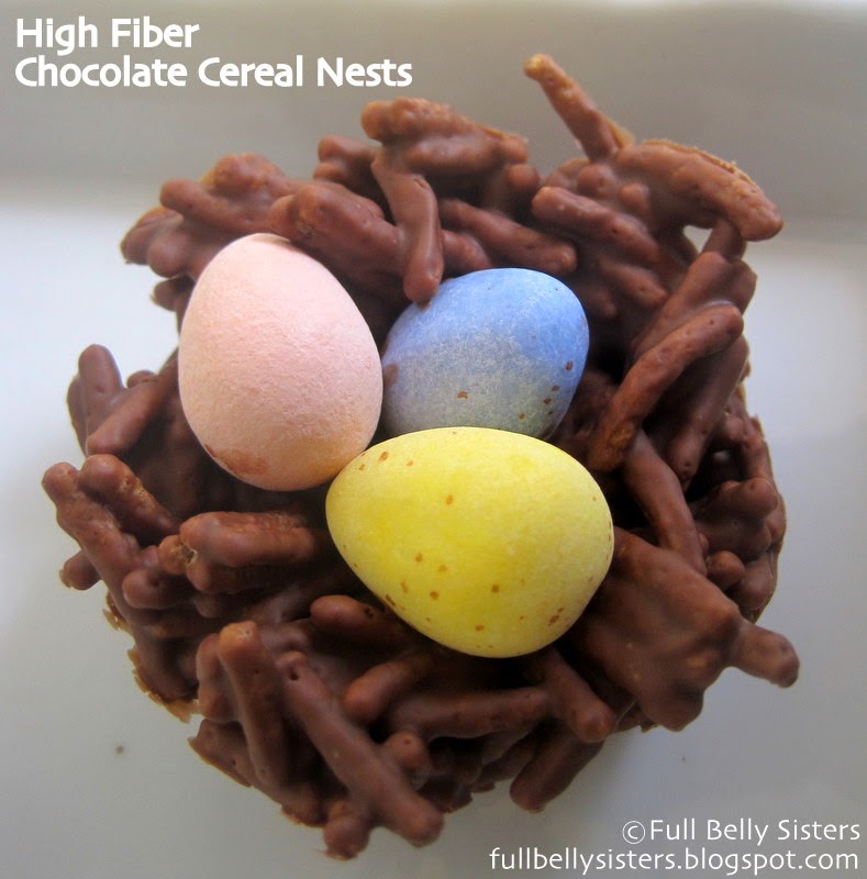 High Fiber Chocolate Cereal Nests BunnyTrail Easter