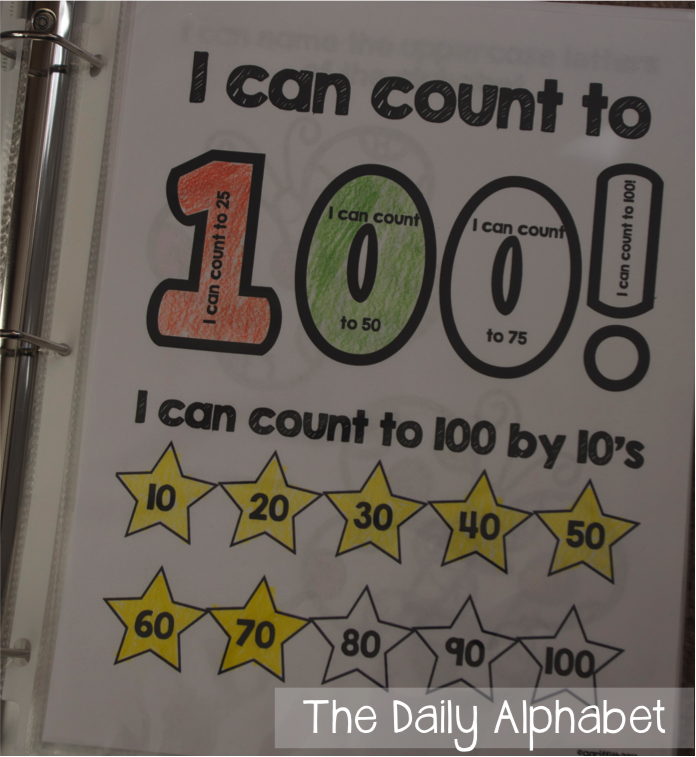 Data Notebooks in Kindergarten The Daily Alphabet