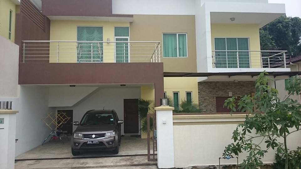 Brunei New Detached House For Rent near Gadong Supersave Miri