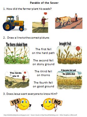 Bible Fun For Kids: Parable of the Sower
