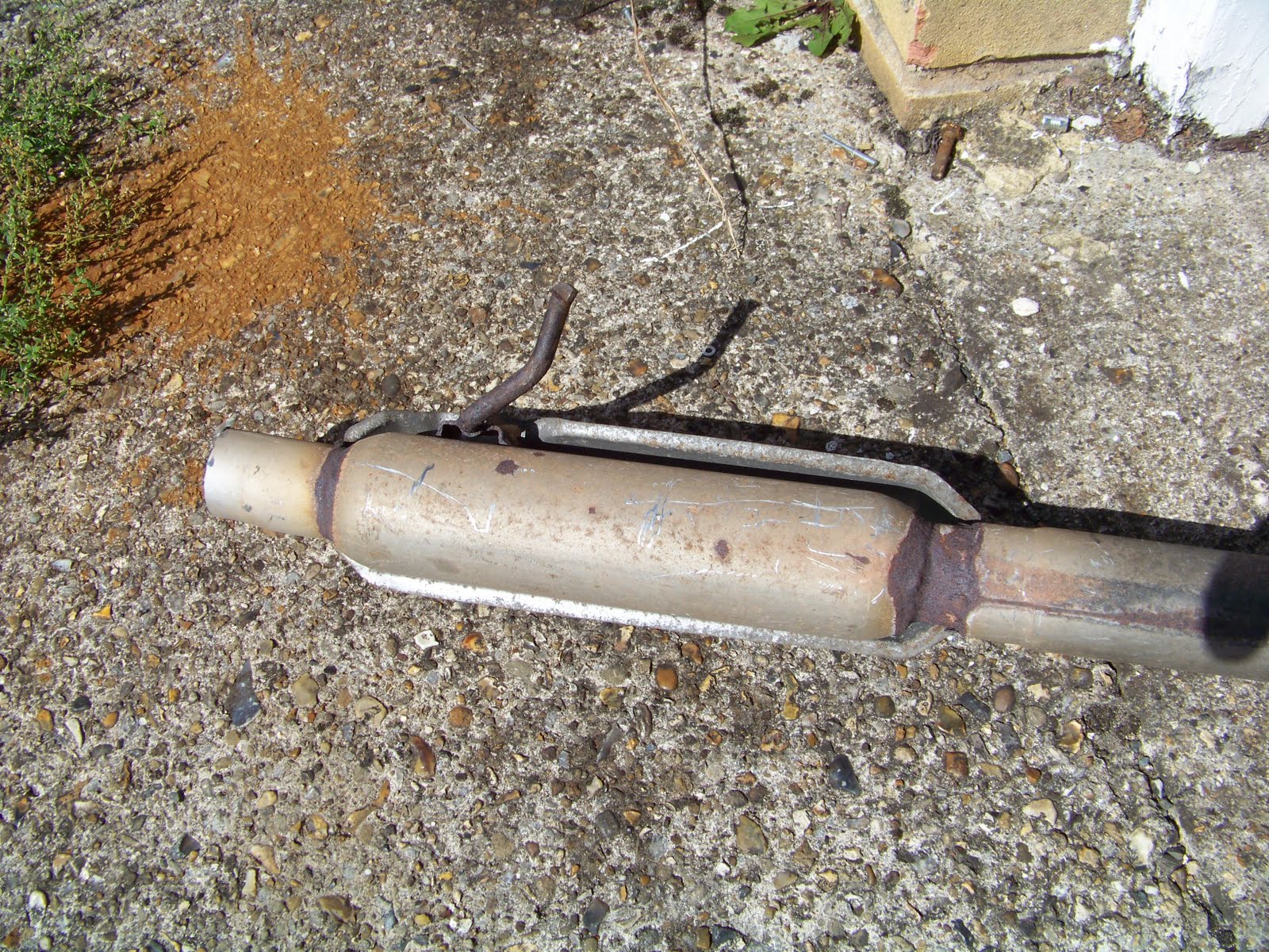 Sammio Spyder Exhaust silencer and expansion tank