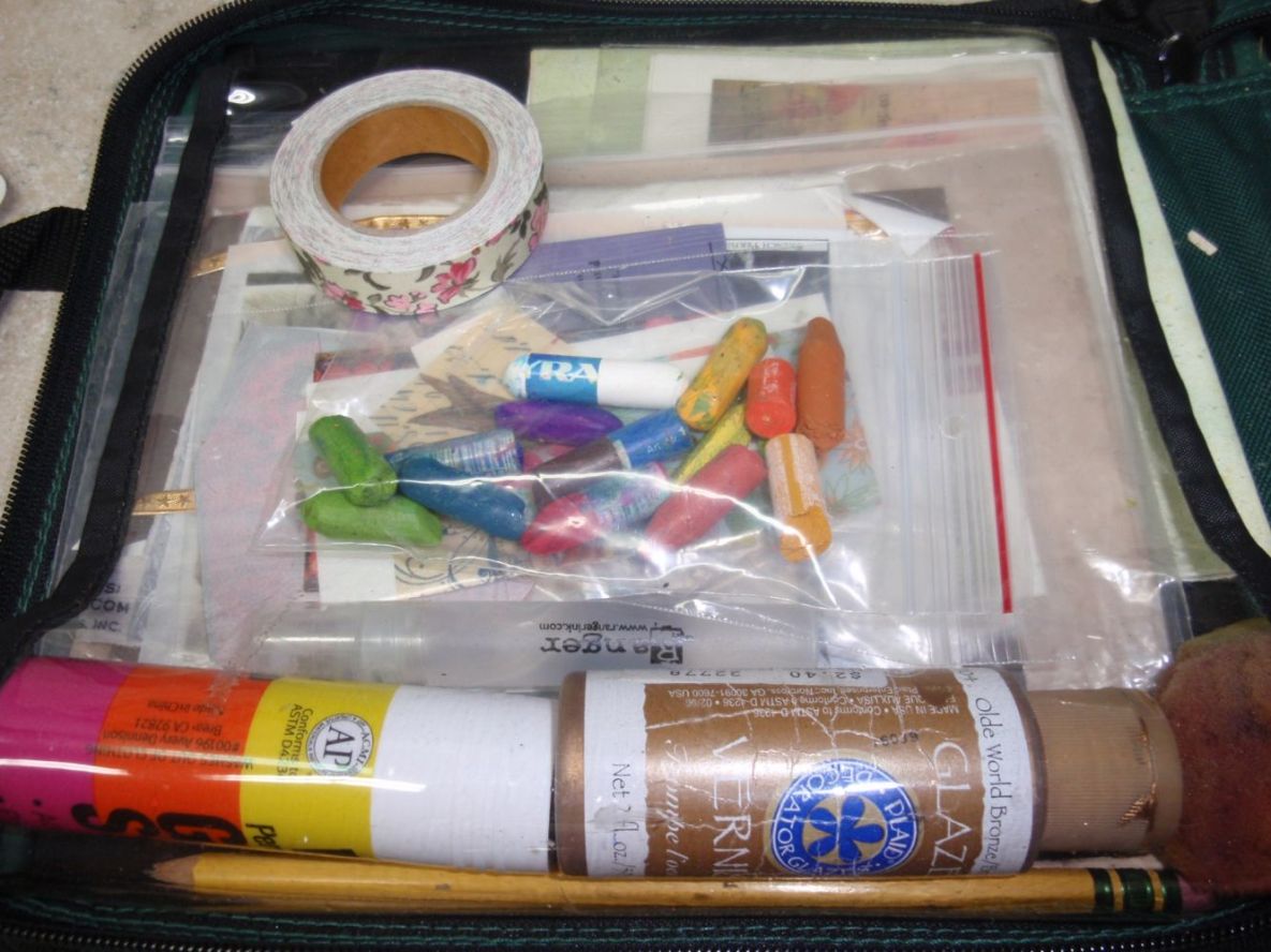 * creative lenna * my traveling art kit