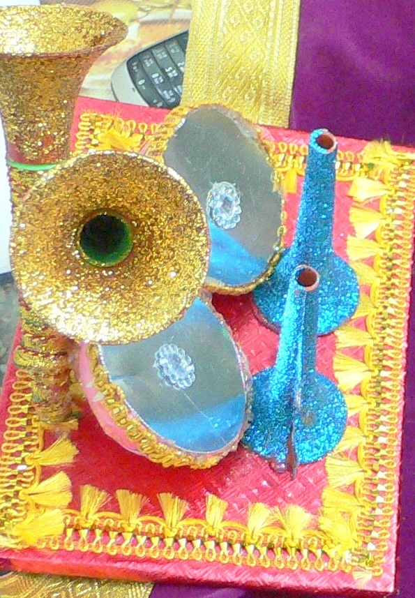Anjali's Creativity Engagement Ring Decoration Thali