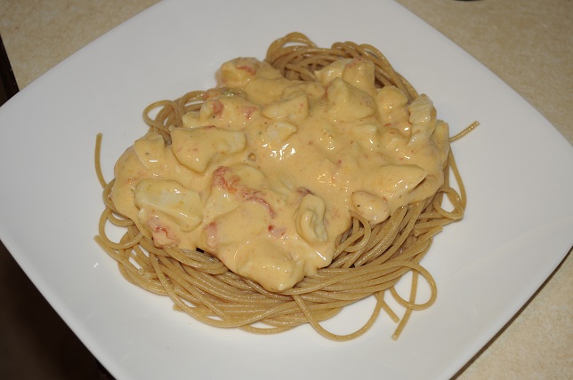 Rotel Chicken Spaghetti