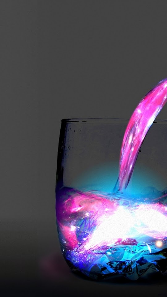   Colored Water In The Glass   Galaxy Note HD Wallpaper