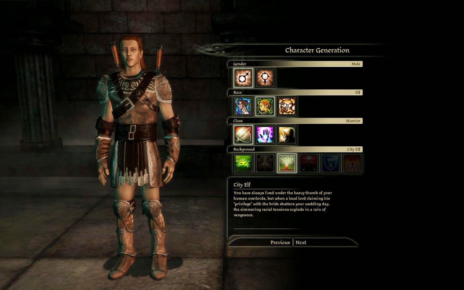 JD's Gaming Blog: The Past and Times of Yore: Dragon Age Origins