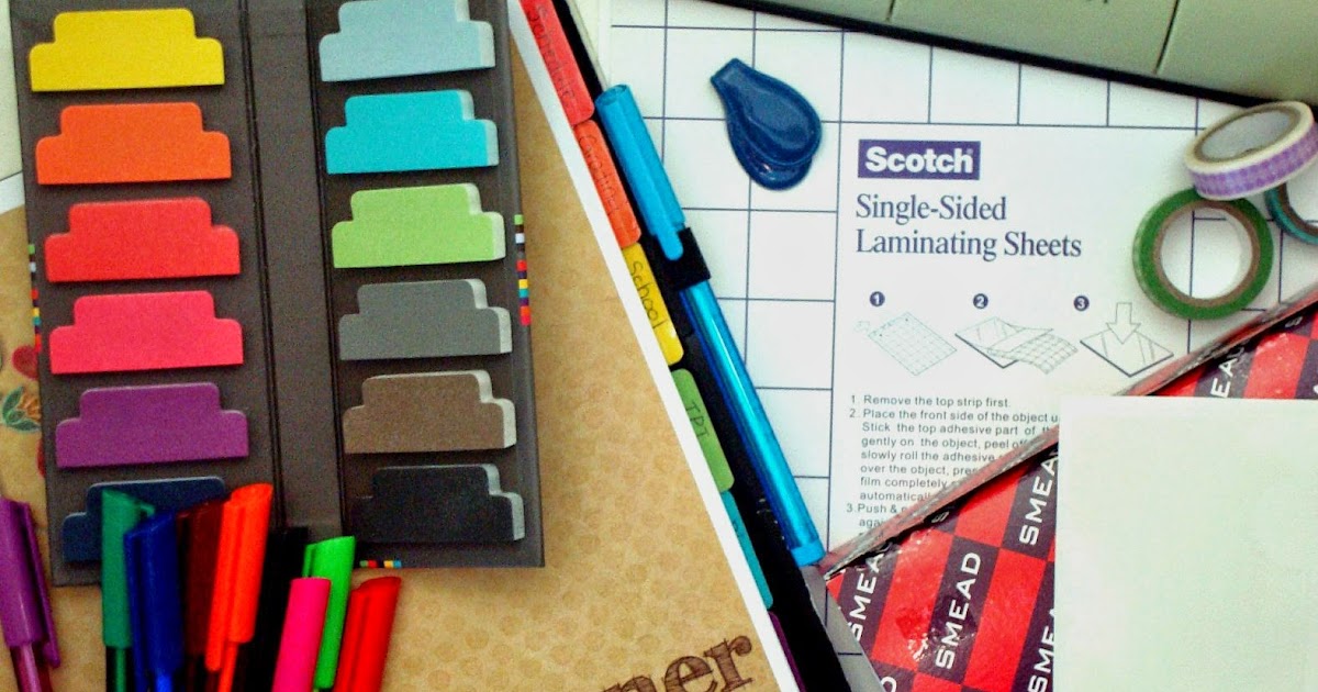 How I Set Up My Planner: 2015-16 teacher and home planner