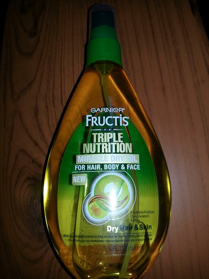Shannon's Eye on Beauty Review Garnier Fructis Triple Nutrition