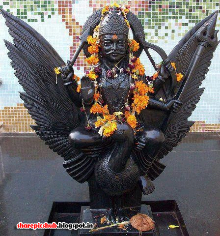 Shani Dev Metal Statue Photo | Lord Shani Dev HD Pics ...