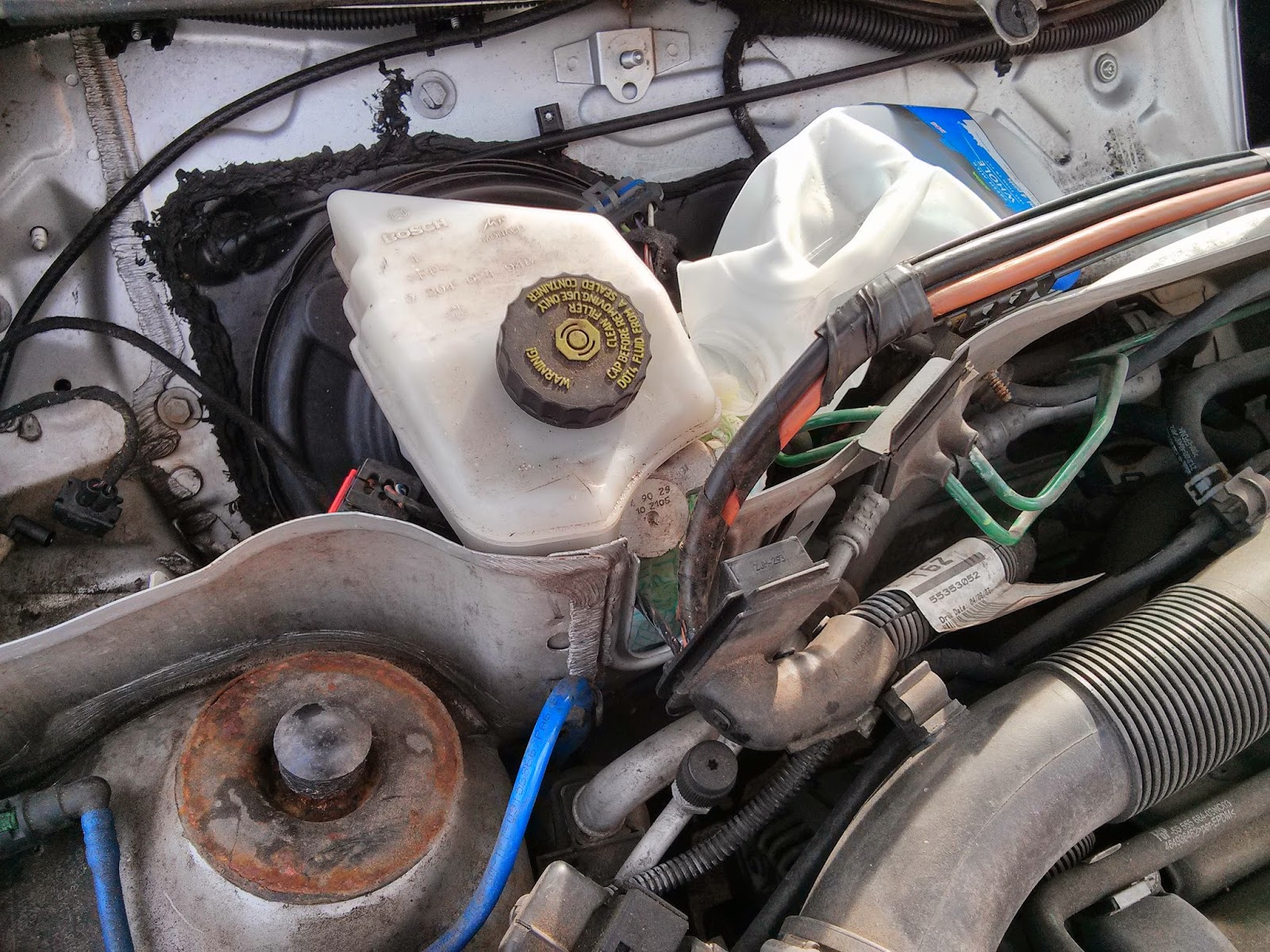 Cars, code and other fun stuff Corsa C water leak challenge.