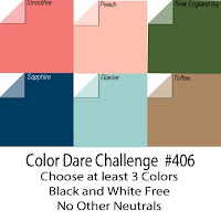 Challenge #406 Choose at least 3 Colors  - CLOSES August 20th