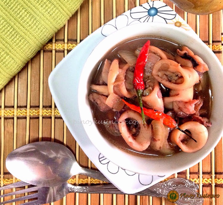 Adobong Pusit (Squid Adobo) | Pinoy Kusinero