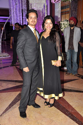 Celbs at Sunidhi Chauhan's wedding reception