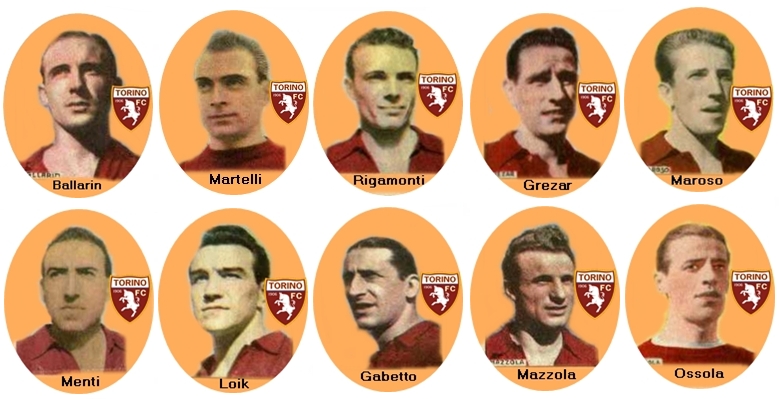 Times históricos: Torino 1942-1949 - Calciopédia