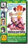 blanca por fuera rosa por dentro