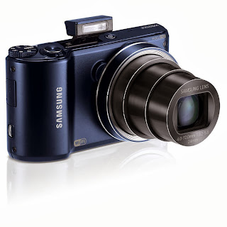 Samsung WB250F Smart Wi-Fi Digital Camera (Cobalt Black) 
