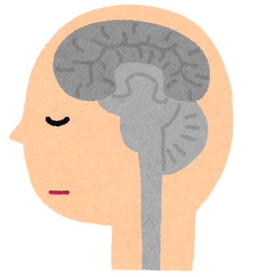 脳死のイラスト