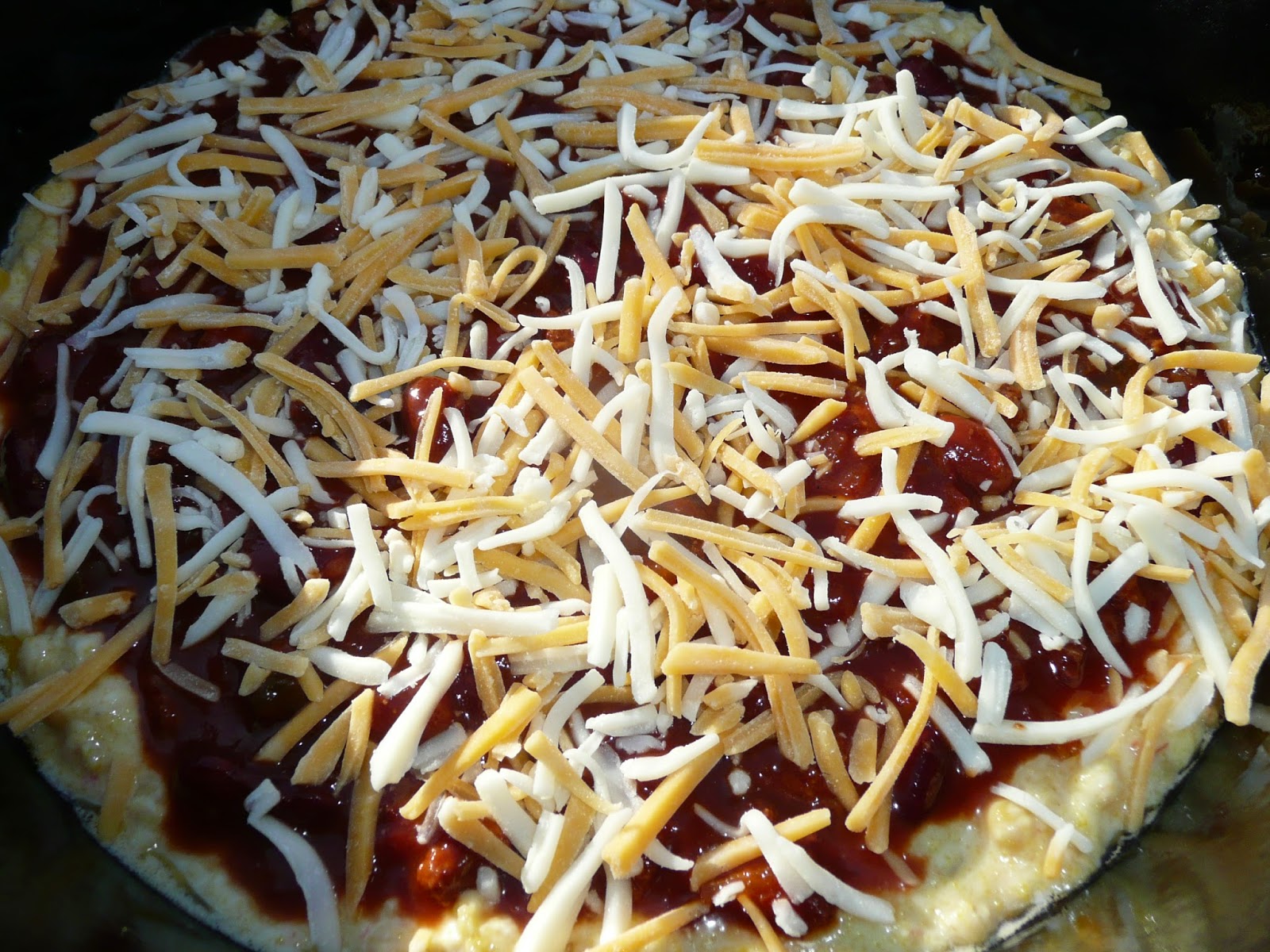 Everyday Dutch Oven Cornbread Chili Casserole