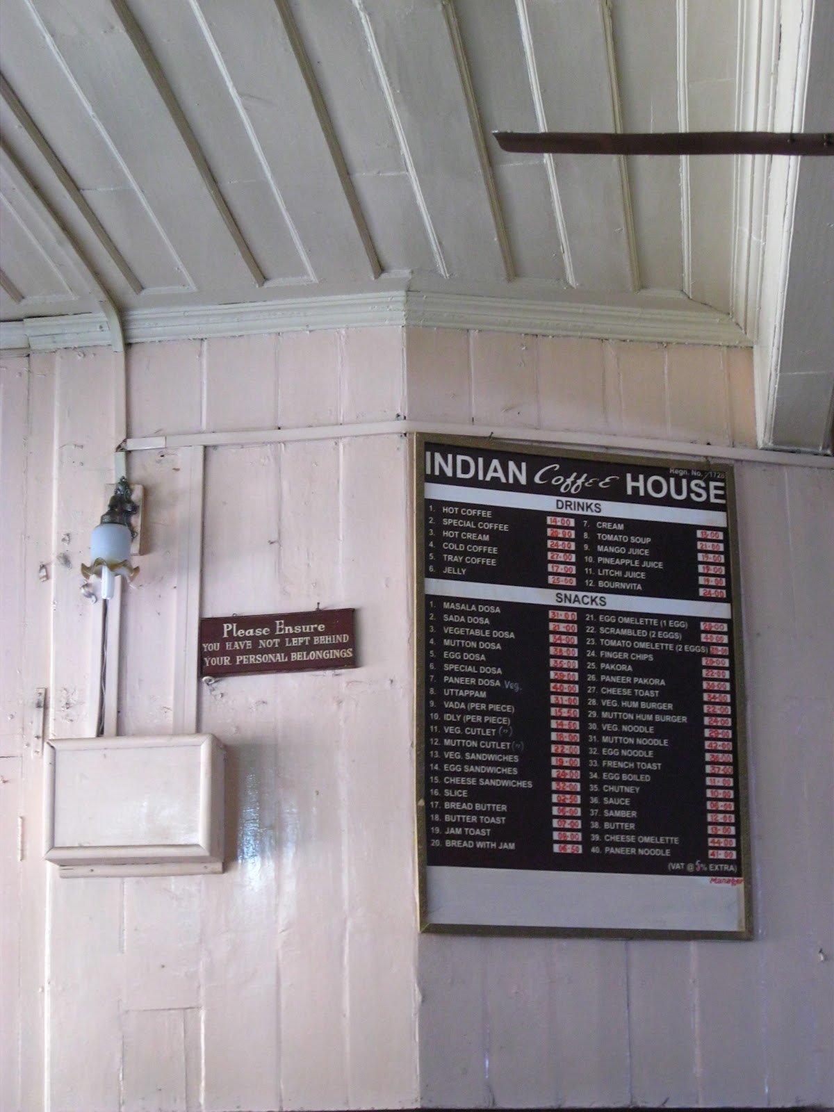 Indian Coffee House, Shimla The Spoonster Spouts