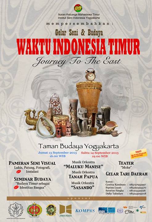 Gelar Seni dan Budaya Waktu Indonesia Timur