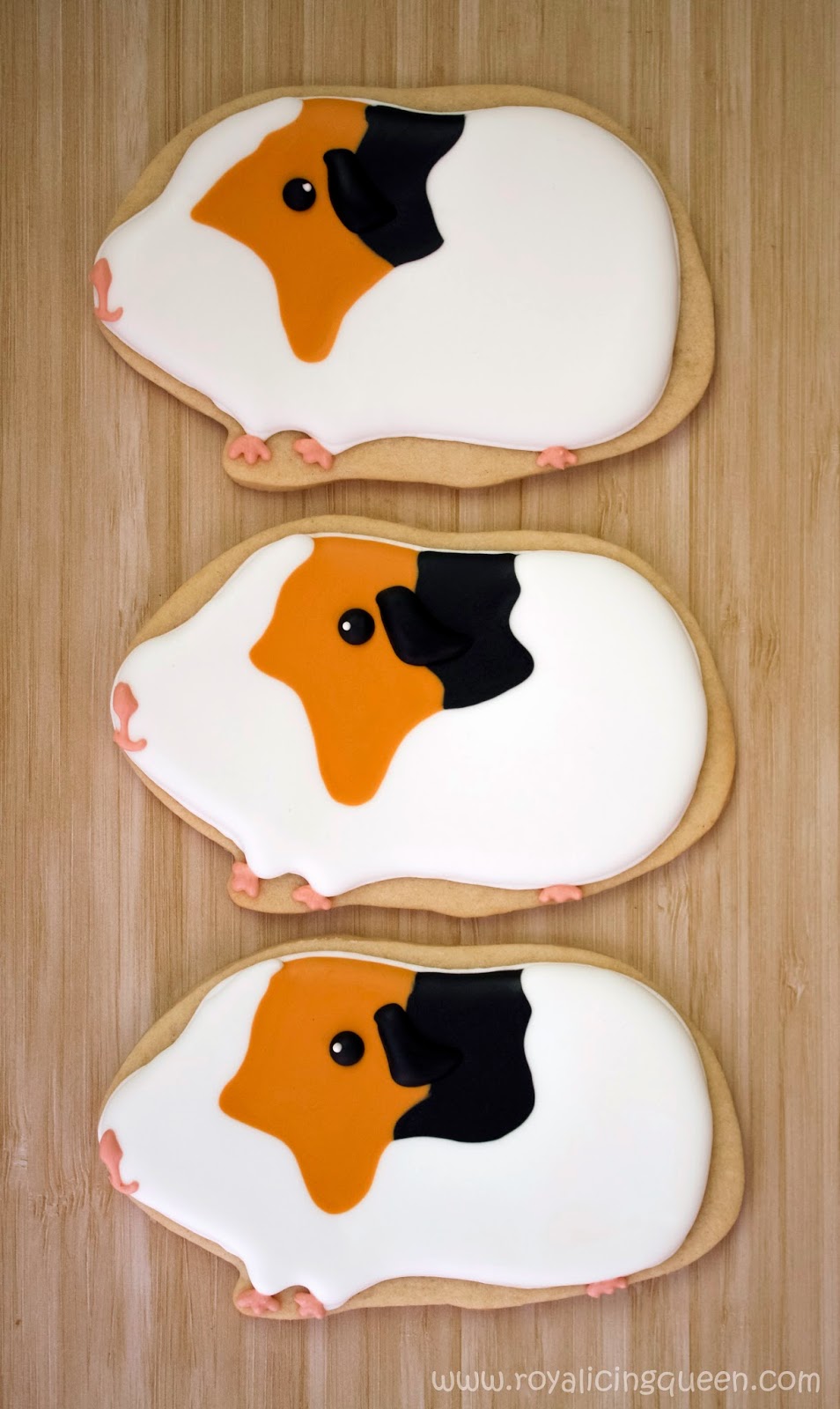 The Royal Icing Queen Guinea Pig Cookies