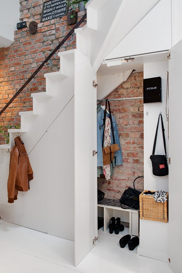 By therese knutsen: staircase storage