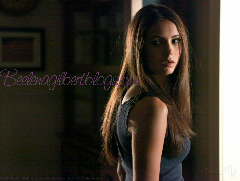Nina Dobrev Official Elena Gilbert's Daily Hair Look STRAIGHTENED
