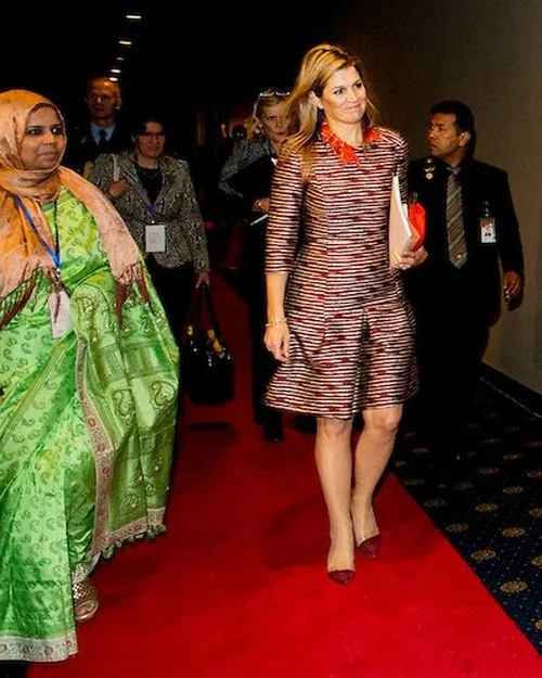 Queen Maxima of the Netherlands a three day visit to Bangladesh. Queen Maxima of the Netherlands, also UN Secretary-General’s Special advocate for Inclusive Finance for Development (UNSGSA)