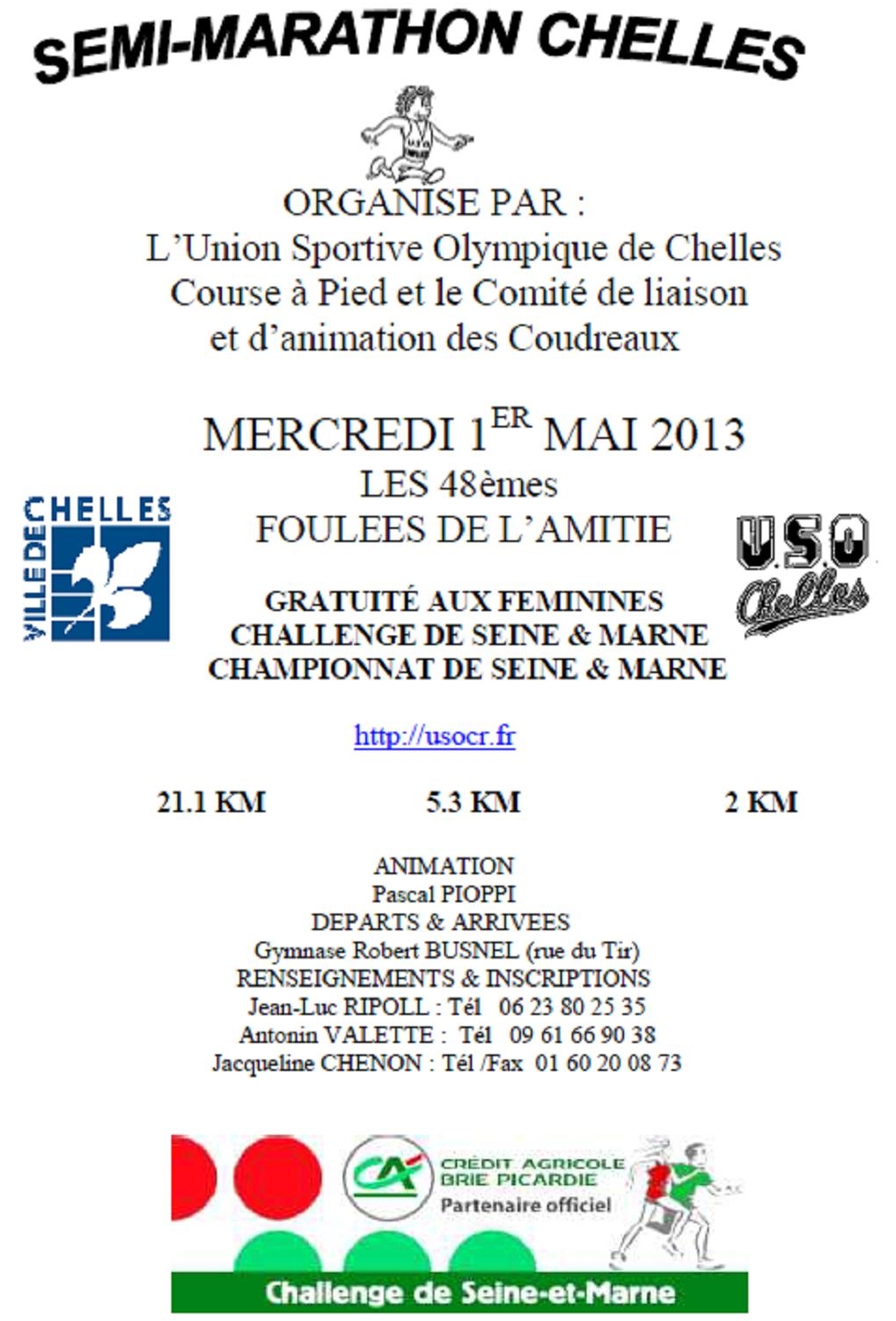 Résultat de recherche d'images pour "foulées de l'amitié chelles 2018"