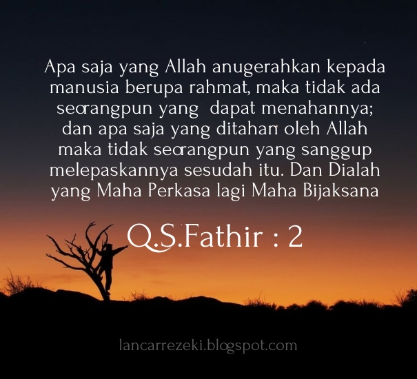 Mengapa Allah Menahan Rezeki Kita