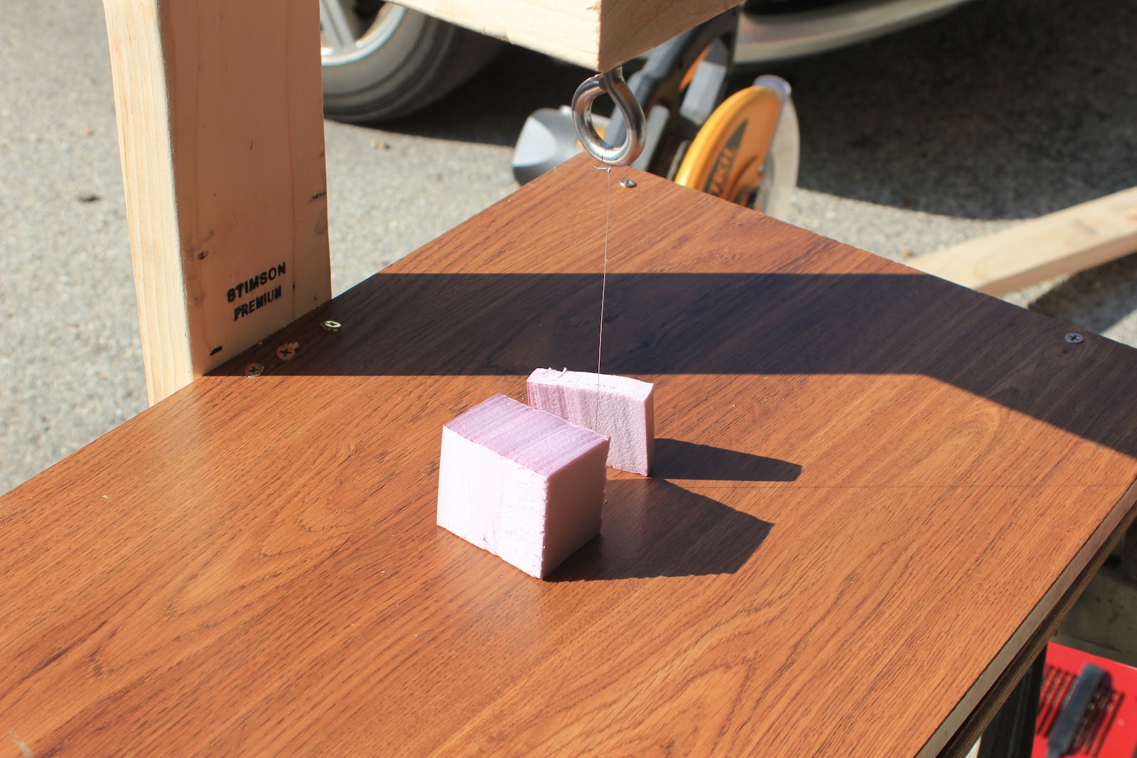 Family Model Railroad Homemade Hot Wire Foam Cutter