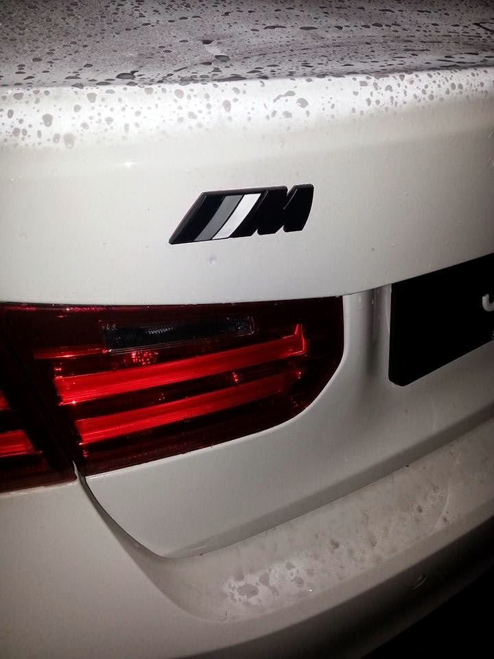 HORCH MOTORSPORTS BMW M SPORT TRI COLOR EMBLEM LOGO BADGE MTECH BMW