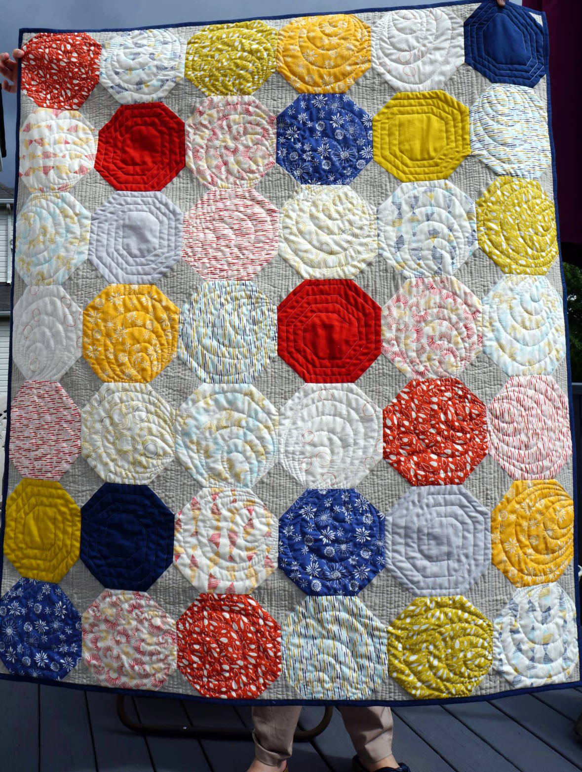 Quilty Habit Mexican Tiles Quilt